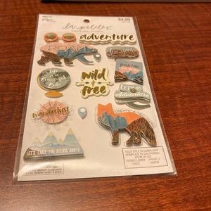 Adventure dimensional stickers 🏞